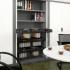 Armoire en métal à rideaux ou portes battante mélaminé, gamme Molina haute - France Bureau